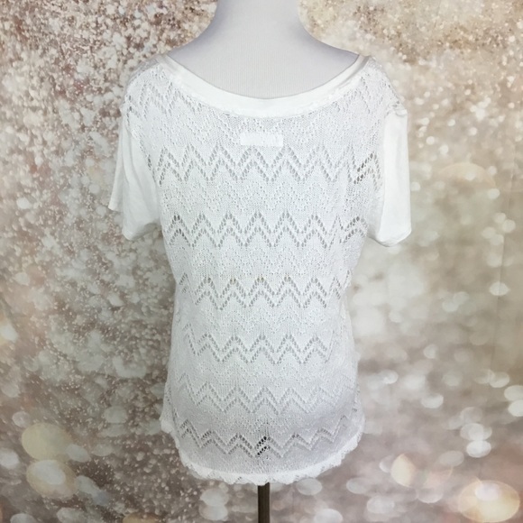 KROCHET KIDS KK INTL. Women's White Sweater M - Picture 4 of 7